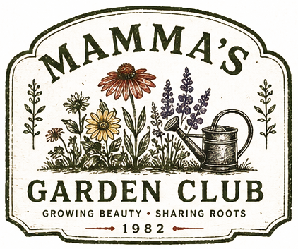 Mamma's Garden Club — growing beauty, sharing roots, 1982
